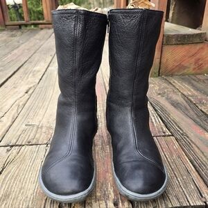 Camper, Womens Peu Cami, Mid Calf Boots, Black Leather, Sz 41